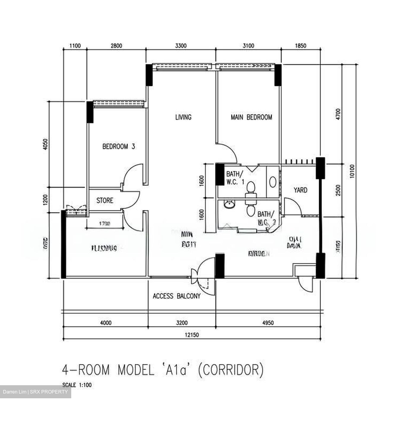 Blk 691 Jurong West Central 1 (Jurong West), HDB 4 Rooms #571193421